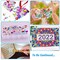 360 Pieces Craft Gems Jewels Acrylic Rhinestones Gemstone for Halloween Pirate Party Table Decorations, 10-15mm,9 Shapes with Tweezers and Storage Box